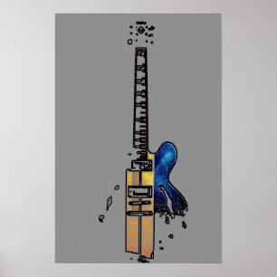 Guitar 4 wapcn poster