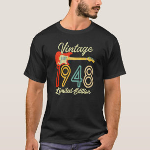 Guitar 74 Year Old Vintage 1948 T-Shirt