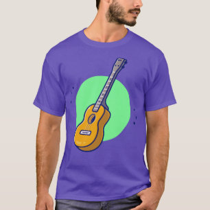 Guitar Accoustic Music  T-Shirt