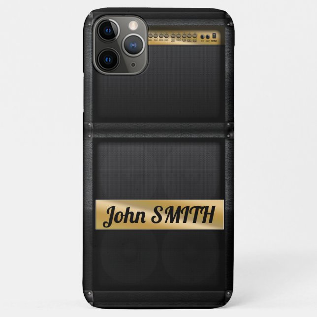 Guitar amp with custom name Case-Mate iPhone case (Back)
