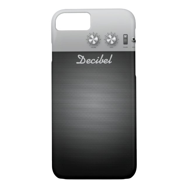 Guitar Amplifier Case-Mate iPhone Case (Back)