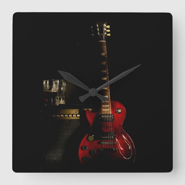 Guitar And Amp Clock (Front)