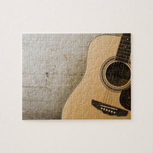 Guitar and Bricks Jigsaw Puzzle