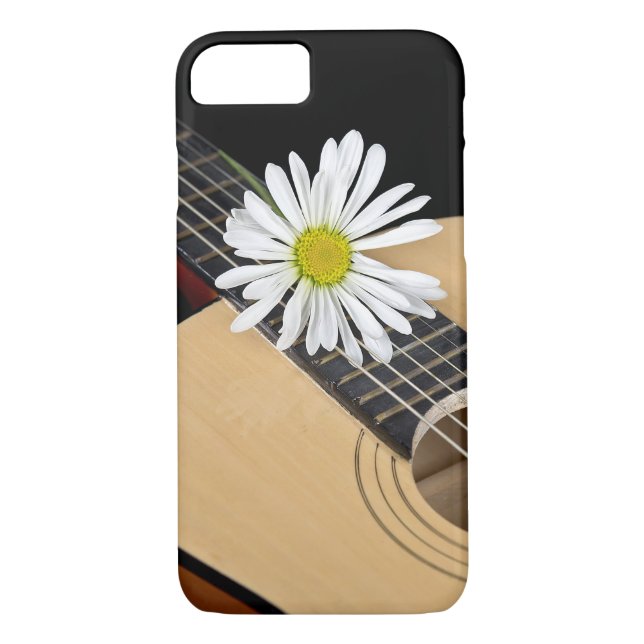 Guitar and Daisy Case-Mate iPhone Case (Back)