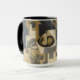 Guitar and Fruit Bowl on a Table, 1918 Mug