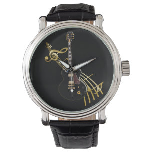 Guitar and Music Score Watch