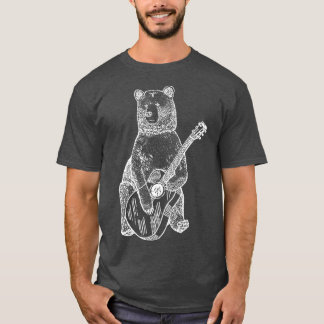 Guitar bear Premium  T-Shirt