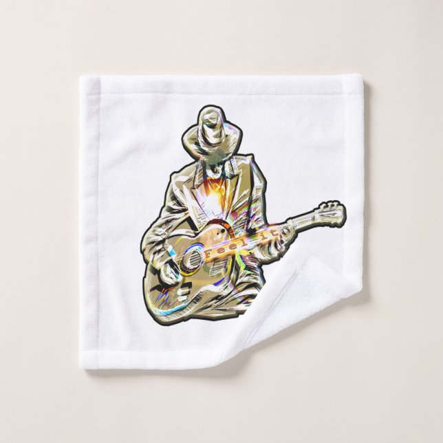 Guitar Blues Mann - Feel it  Wash Cloth (Wash Cloth)