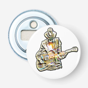 Guitar Blues Musican - Feel it Bottle Opener