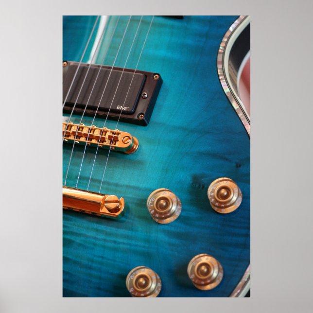 Guitar Blues Poster (Front)