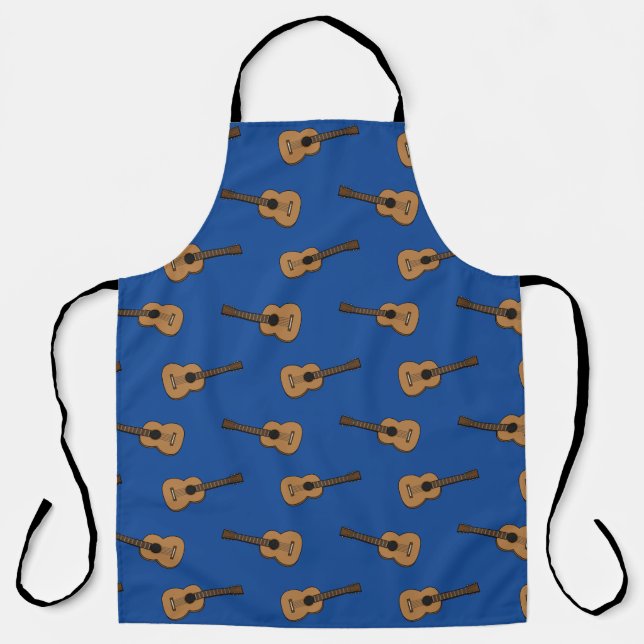 Guitar Cartoon Apron (Front)