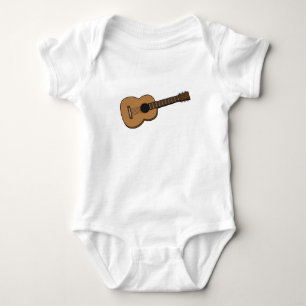 Guitar Cartoon Baby Bodysuit