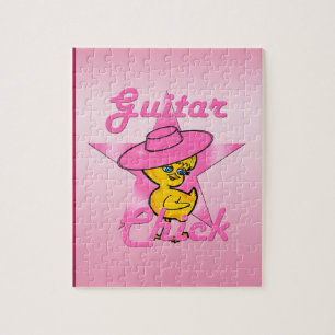Guitar Chick #8 Jigsaw Puzzle