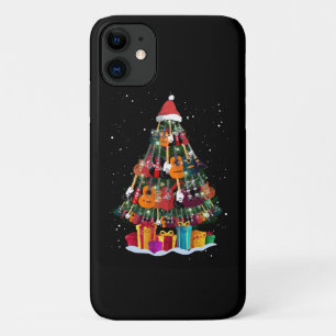Guitar Christmas Tree Funny  iPhone 11 Case