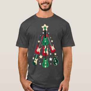 GUITAR CHRISTMAS TREE T-Shirt