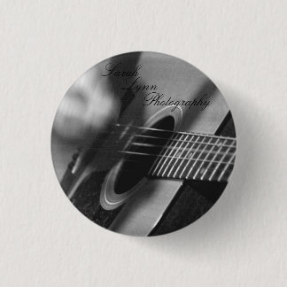 Guitar Close Up 3 Cm Round Badge