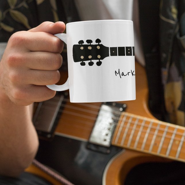 Guitar Coffee Mug (a coffee for the guitarist)