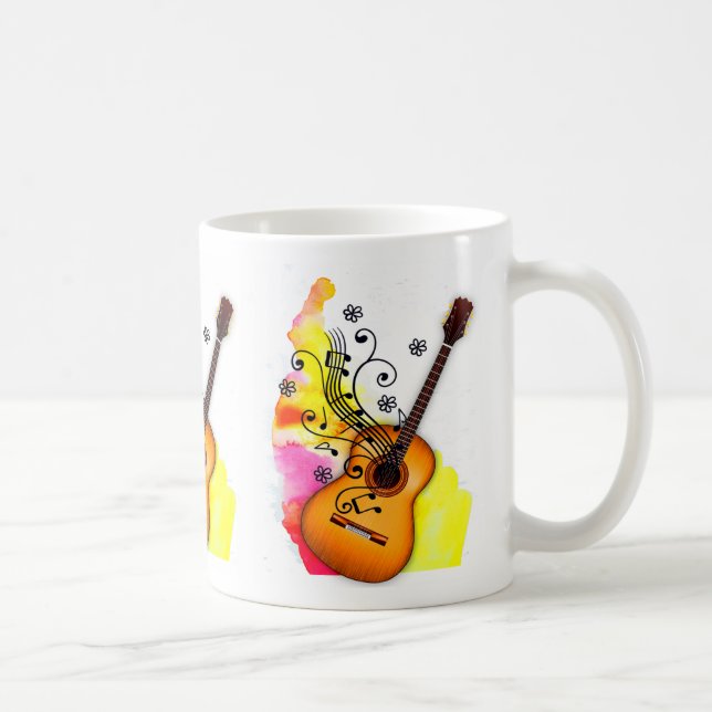 Guitar Coffee Mug (Right)