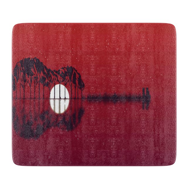 Guitar Cove  Cutting Board (Front)