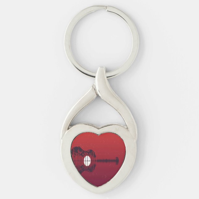Guitar Cove  Key Ring (Front)