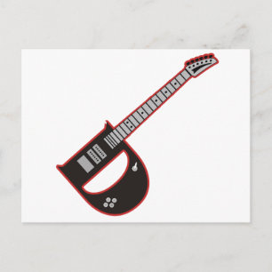 Guitar D Postcard