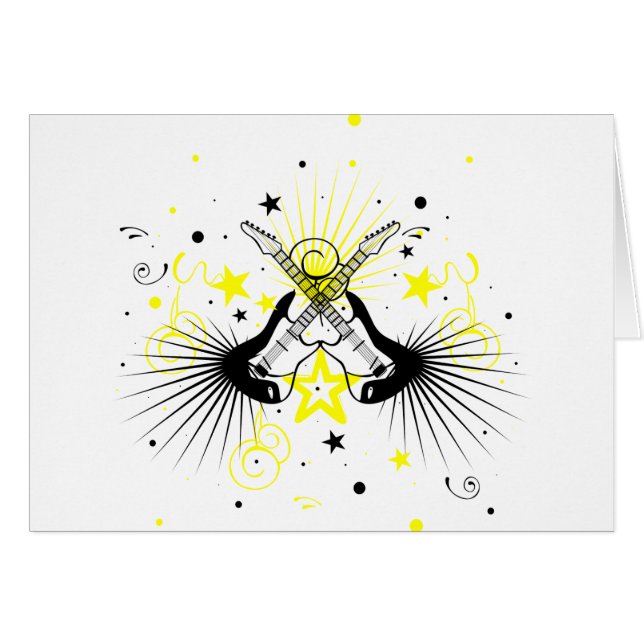 Guitar Design (Front Horizontal)