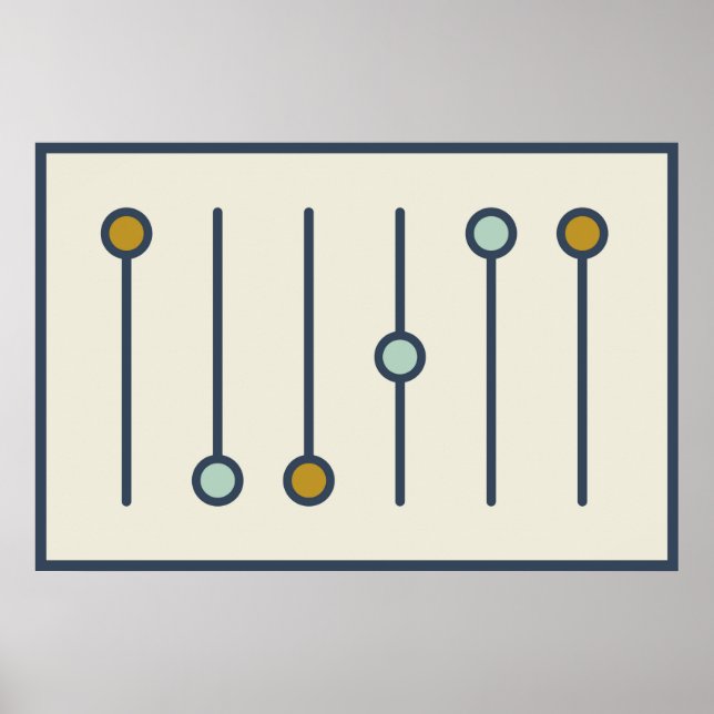 Guitar E Chord Poster (Front)