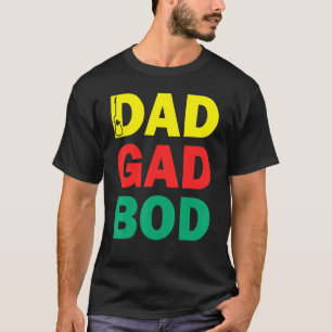 Guitar Father Figure Dad Bod Day Dadgadbod Guit T-Shirt