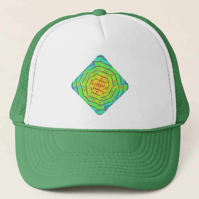 GUITAR FRETBOARD TRUCKER HAT (Front)