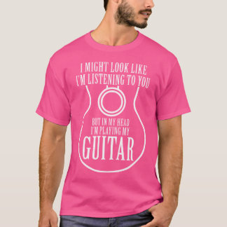 Guitar 	 Funny Acoustic Guitarist Music Player Gif T-Shirt