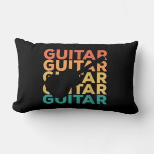 Guitar Gift Acoustic Guitar Guitarists Lumbar Cushion
