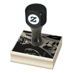 Guitar gifts for boyfriend rubber stamp