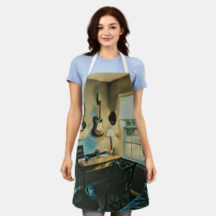 Guitar gifts for girlfriend apron