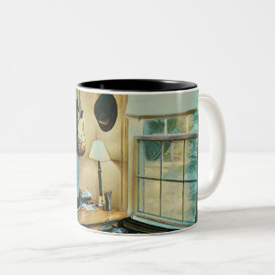 Guitar gifts for girlfriend Two-Tone coffee mug