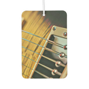 Guitar gifts for him car air freshener