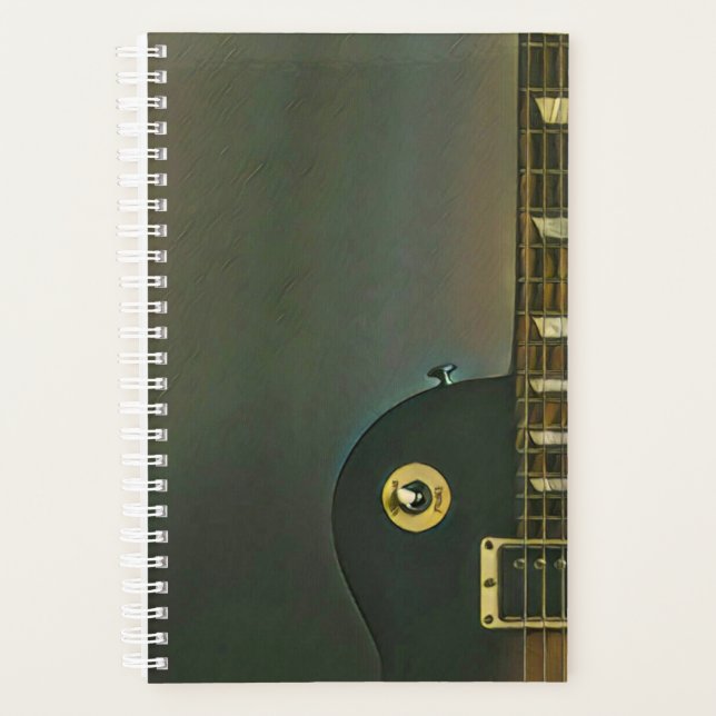 Guitar gifts for him planner (Front)