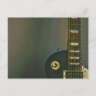 Guitar gifts for him postcard