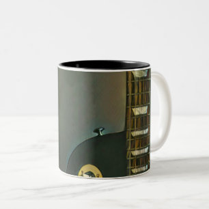 Guitar gifts for him Two-Tone coffee mug
