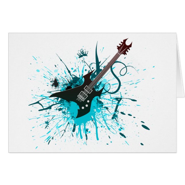 Guitar Graffiti - Emo Rock Music Band Alternative (Front Horizontal)