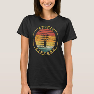 Guitar  Guitar  Retro Style  For Guitarist T-Shirt