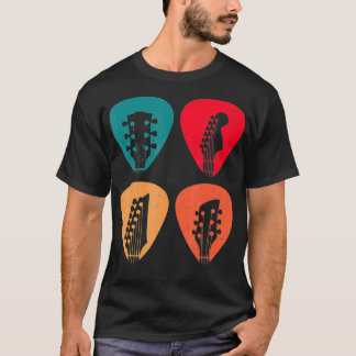 Guitar Head Design For Guitar Player T-Shirt