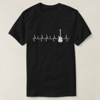 Guitar Heartbeat Gifts Electric Guitar Lovers