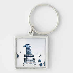 Guitar Image Keychain