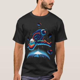 Guitar in Space T-Shirt – Cosmic Music Graphic