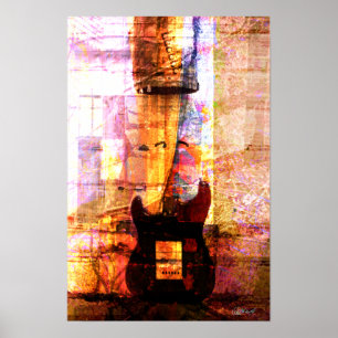 Guitar In the Middle Poster