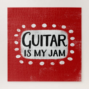 Guitar Is My Jam Jigsaw Puzzle