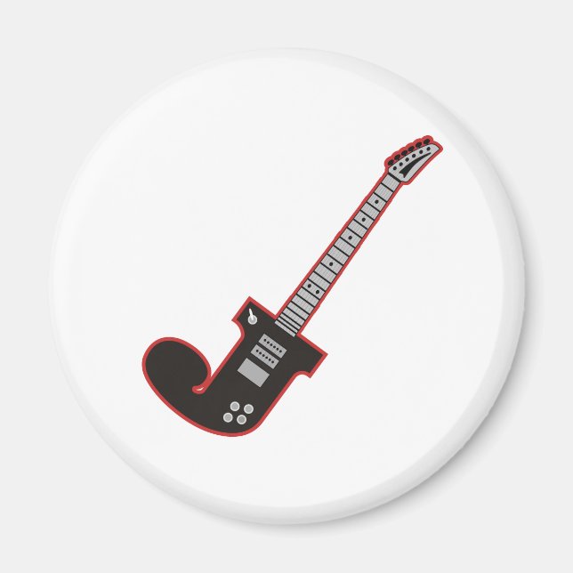 Guitar J Magnet (Front)