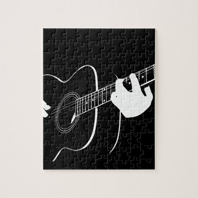 guitar jigsaw puzzle (Vertical)