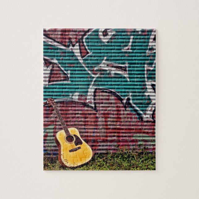 Guitar Jigsaw Puzzle (Vertical)