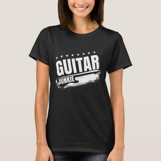 GUITAR JUNKIE T-Shirt (Front)